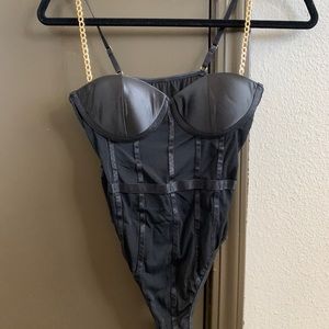 Black Chain Bodysuit